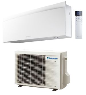 FTXJ20AW(9) + RXJ20A(9) - DAIKIN EMURA CONDIZIONATORE MONOSPLIT BIANCO 7000 BTU