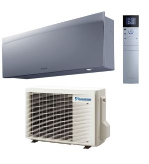FTXJ35AS + RXJ25A - DAIKIN EMURA CONDIZIONATORE MONOSPLIT ARGENTO 12000 BTU