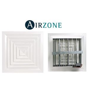 DIFFUSORE QUADRATO MOTORIZZATO H 375 x L 375 MM Airzone DFCU 