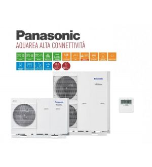 WH-MCD12H6E5 - Panasonic Aquarea Alta Connettività Monoblocco Monofase 12 kW