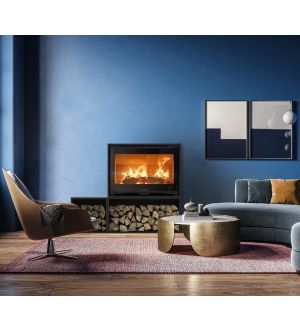 STUFA A LEGNA JOLLY MEC QUADRO + STEEL 