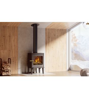 STUFA A LEGNA RAVELLI THOR DA 6,3 KW