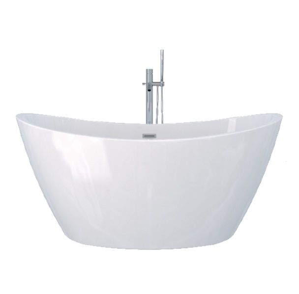 Vasca da bagno autoportante BELAQUA Acrilico Bianco lucido - 170 x 80 x 58  cm