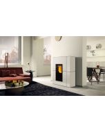 TERMOSTUFA A PELLET EDILKAMIN BLADE2 H 18 UP ACCIAIO