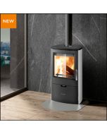 STUFA A LEGNA TERMOVANA NICE 8 KW 