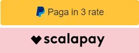 Paga a rate con Paypal e Scalapay